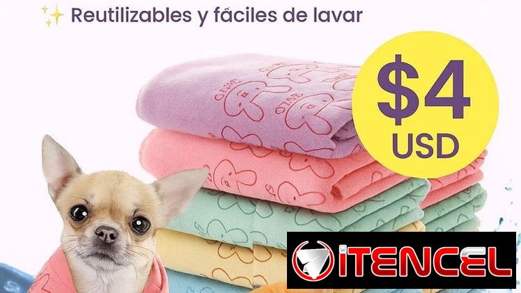 toallas para el baño de nuestras mascotas