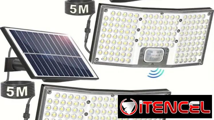 2 Luces Solares con mando