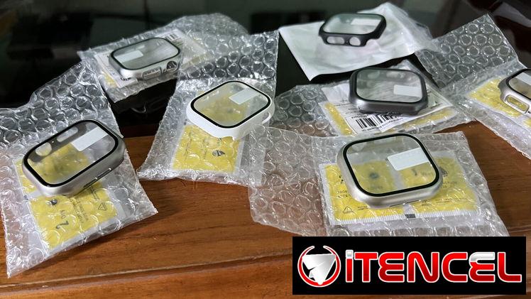Protector rígido con mica de cristal incluida para Apple Watch Serie 10 y 11 (42mm y 46mm)