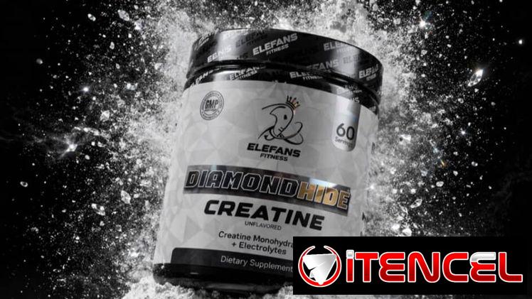 Creatina Monohidratada + Electrolytes DiamondHide (Elefans Fitness) 300gr-60serv 35.00USD