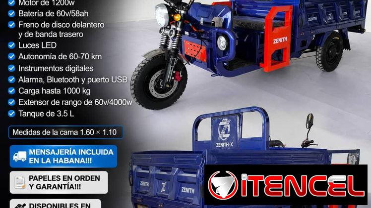 Triciclo híbrido marca Zenith