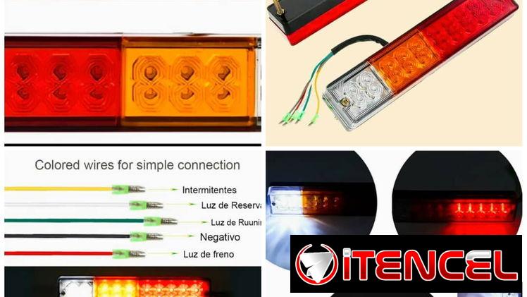 FAROS TRACERO PARA TRICICLO