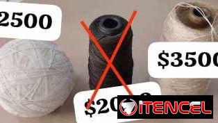 Cono de hilo de tejer a $2000