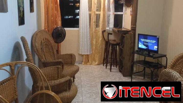 Renta lineal o por noches Vedado de 1 dormitorio por línea y G 300usd 53582376
