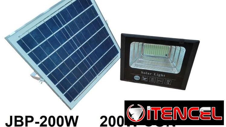 Lámparas solares para exterior 200w