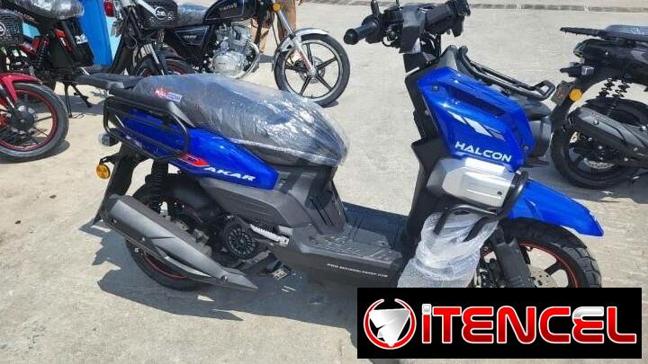 Moto de combustión Halcón Dakar