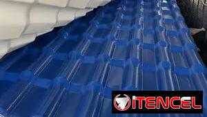 Tejas plásticas de PVC