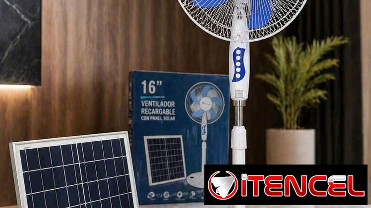 VENTILADOR recargable de 16 pulgadas