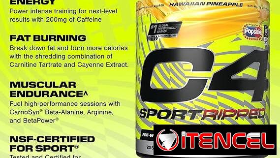 PRE ENTRENOS C4 SPORT, SUPER SPORT, SPORT RIPPED 55055685 ACEPTO CUP