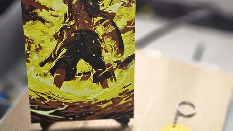 NARUTO impreso en 3D Perfectas para fans que quieren algo más