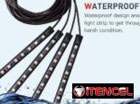 Tiras – cintas LED para autos .  12 USD