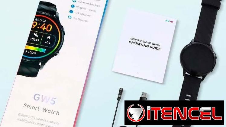 Kumi GW5 Smartwatch Silver | Reloj Inteligente con IP68 en La Habana