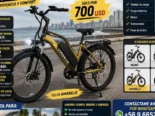 Bicicletas eléctricas traídas de USA