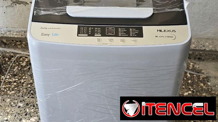 Lavadora Automática Milexus 7.5 kg domicilio incluido