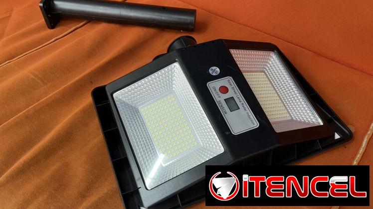 Lámpara solar de exteriores de 200w
