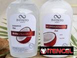 Champú y Acondicionador de Romero, Coco y Rapunzel (mezcla de argán, romero, jengibre y miel)