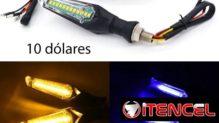 Intermitentes doble luz para motos y Bicimotos