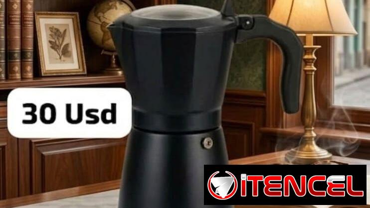 🔷 Cafetera Electrica Royal 6 tazas, $30 Usd ❗ ➖ Color Negro ➖ Trae aditamento para 3 tazas