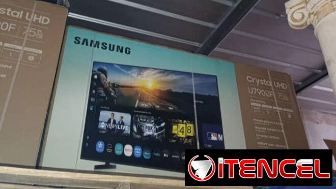 Televisor plasma marca Samsung de 75 pulgadas 4k crystal UHD SmartTV serie 7 nuevos en caja