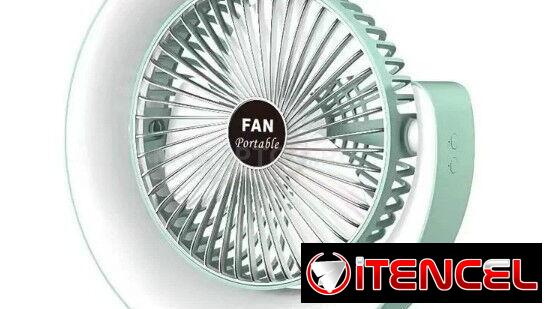 Ventilador recargable portable (tipo USB)