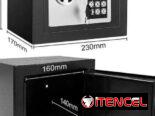 Cajas fuerte pequenas y medianas.   Nueva en su caja
