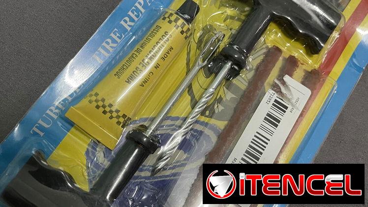Kit para coger ponches sin cámara a su moto o auto. No se quede botao. Cójalo usted mismo! Y muchas opciones más!!