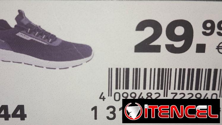 Zapatos de marca comprado en Deichmann tallas grandes