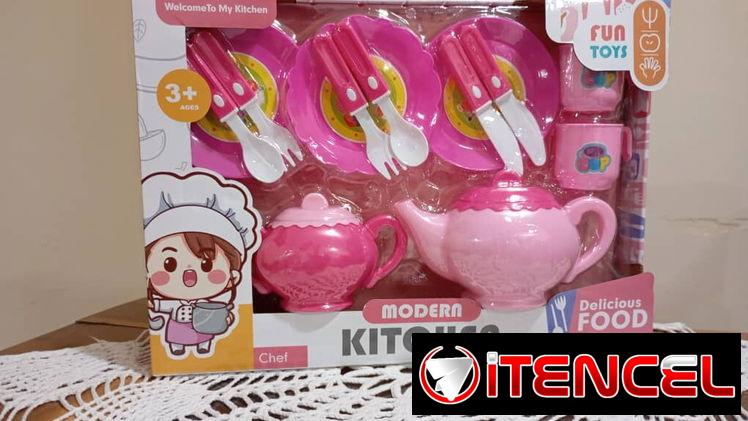 🍧🍕🍷Set de cocina para niñas🍧🍕🍷