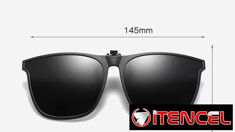 Gafas de sol estilo clip