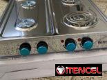Cocinas de mesa de gas y eléctrica