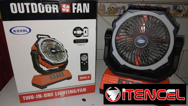 VENTILADOR RECARGABLE Fan Koral