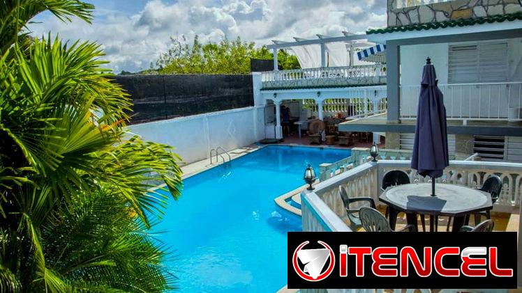 📲GRAN CAPACIDAD! 🌊Casa en playa BOCA CIEGA con 10 habitaciones y piscina!