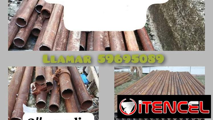 ❎❎tubos de hierro y galabizados barias medida maxima calidad