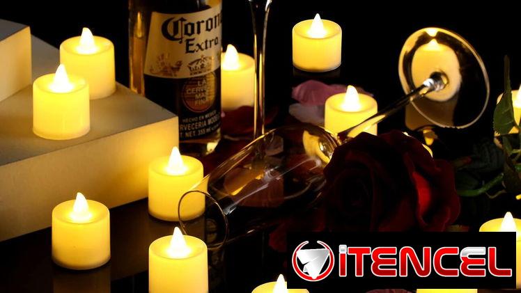 🕯️​ MINI VELAS LED PARA DECORACION 🕯️​ LUZ CALIDA 🕯️​ 2 BATERIAS INCLUIDAS 🕯️​5.887.23.60