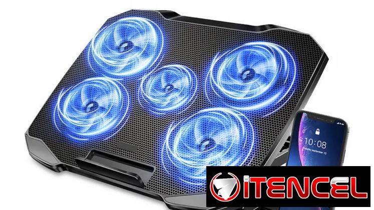 Soporte ergonómico para laptop y móvil
