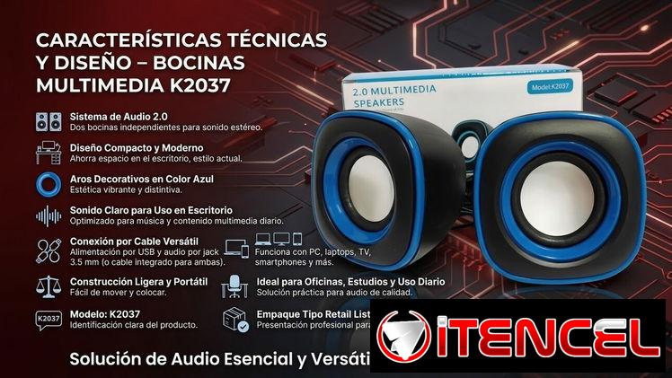 🎧 BOCINAS – SONIDO IMPECABLE