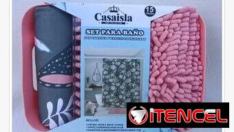 Set para baño completo (3 piezas en 1) 🛁✨. Revisa y escríbeme al WhatsApp 56249037