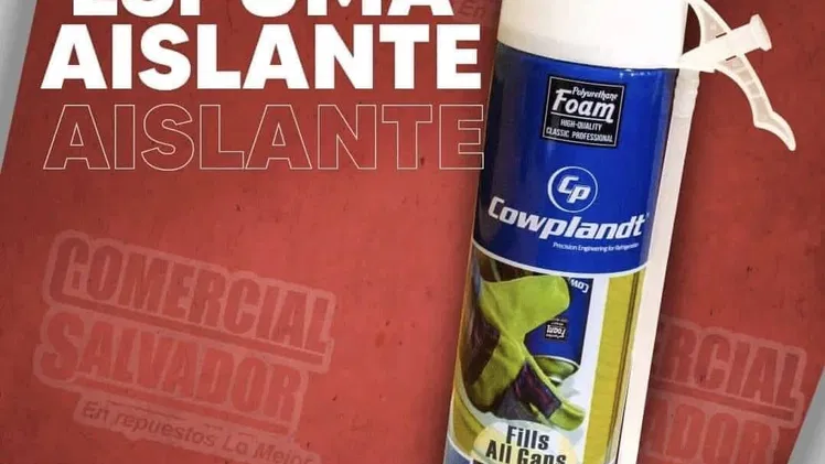 Espuma aislante de polietileno