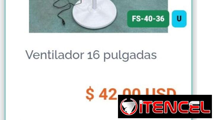 Ventilador 16 pulgadas