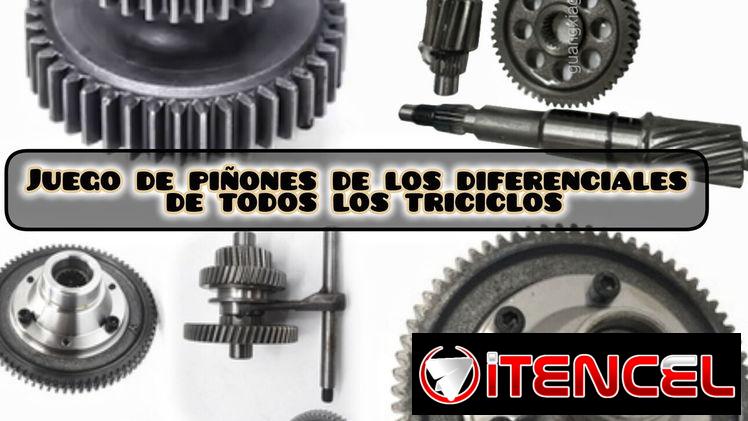 ENGRANAJES Y PIÑONES DE DIFERENCIALES DE TRICICLOS NUEVOS A ESTRENAR EL JUEGO COMPLETOOOO…!!!🛒⚙️🛒⚙️🛒⚙️🛒