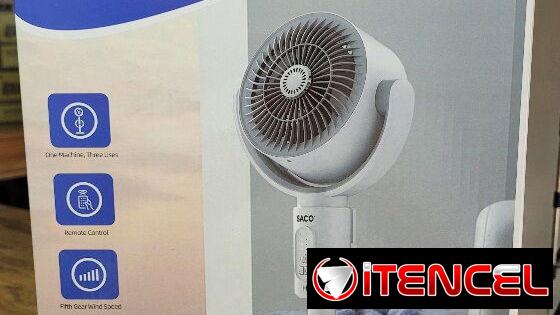 Ventilador recargable Saco
