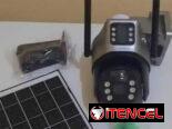 Camara de seguridad Wifi con panel solar