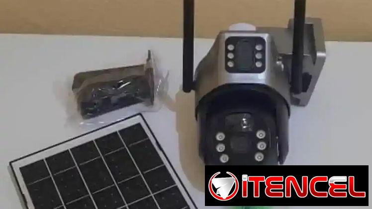 Camara de seguridad Wifi con panel solar