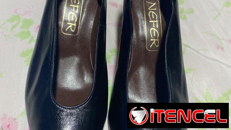 tacones color negro #38/ 38.5
