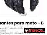 Guantes para moto – B. Protección en la palma de la manos  y nudillos