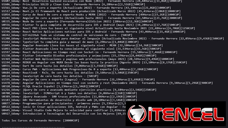 Todos los Cursos de DevTalles disponibles – Los mejores video cursos de programación