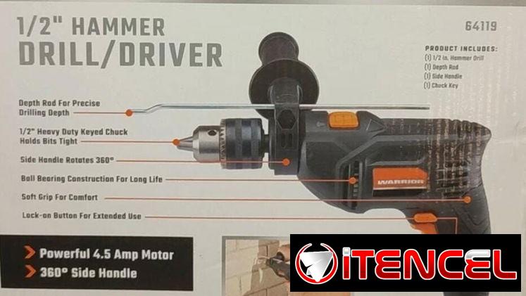 Taladro percutor/atornillador Warrior – 25000 mensajería gratis – 53865855