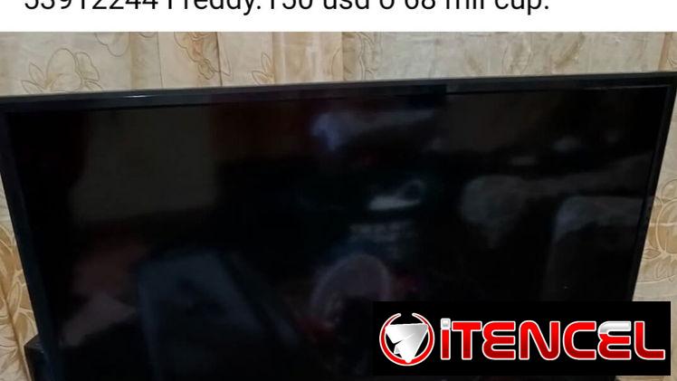 TV 32″ con cajita marca HH 100 usd o cup.Refrigerador RCA grande 2puertas c dispensador 17 pies 350 usd o cup
