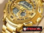 Reloj dorado para hombre – Nuevo en su caja