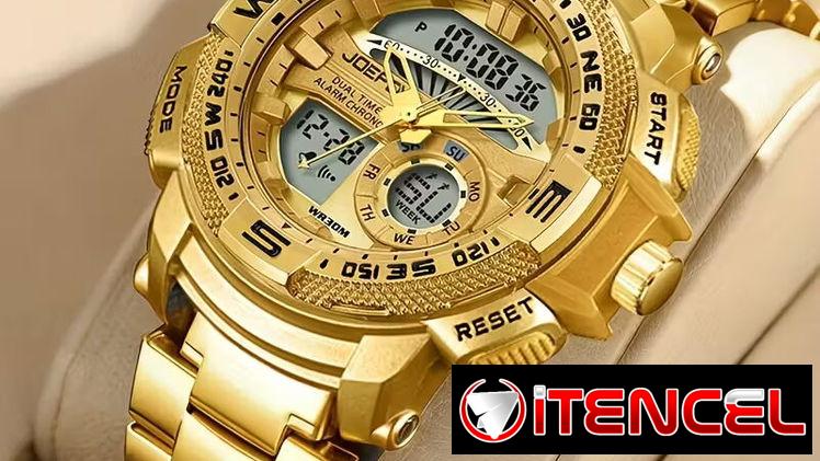 Reloj dorado para hombre – Nuevo en su caja
